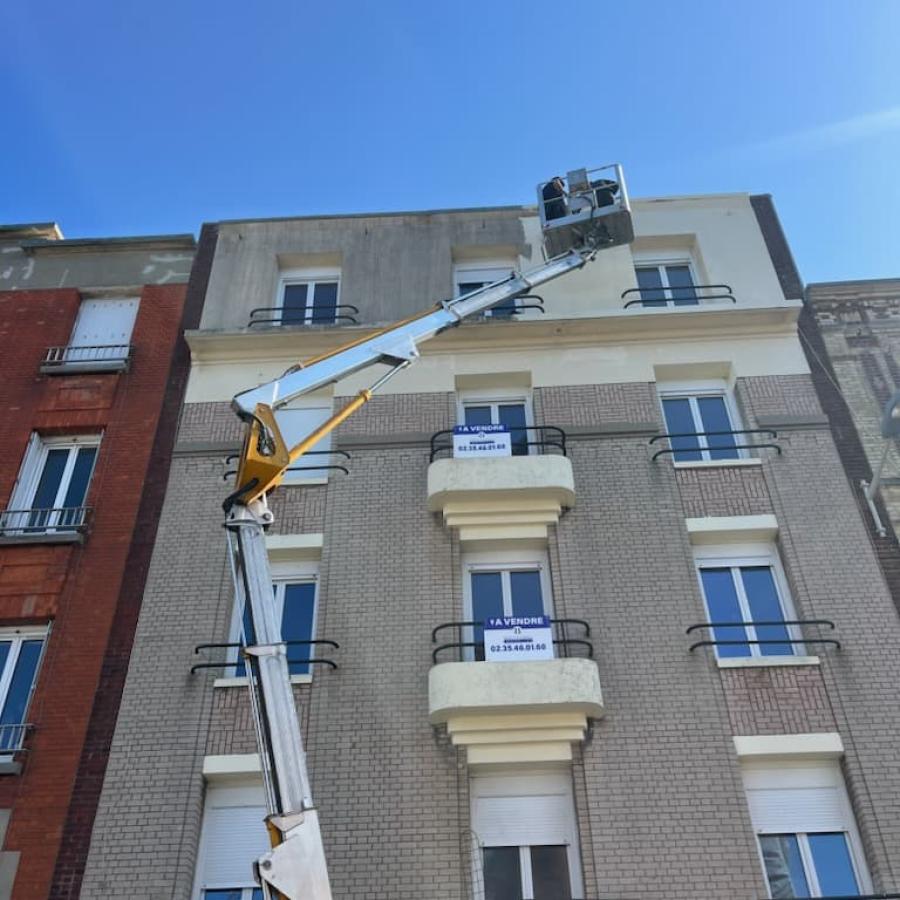 Peinture de façade Le Havre